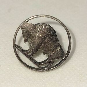 Buffalo Nickel Souvenir Cut Out Pin